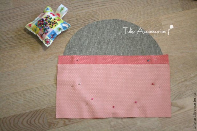 Органайзер для рукоделия в пяльцах