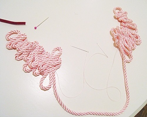 Оригинальное колье своими руками