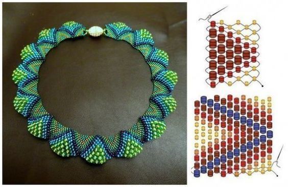 Оригинальные украшения из бисера и бусин