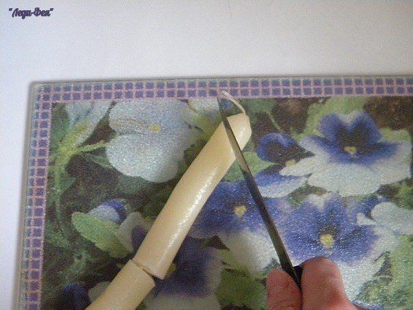 ​Свеча-апельсинка