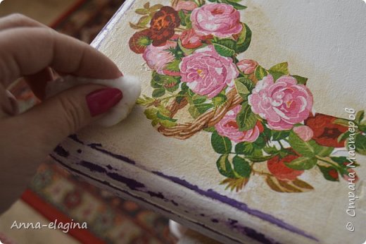 Винтажная переделка старого стола в стиле шебби-шик