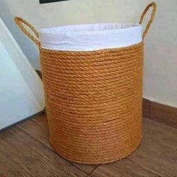 ​Корзина из пластиковой бутылки