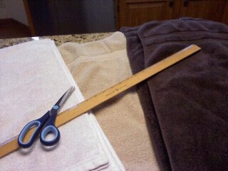 Коврик из старой одежды