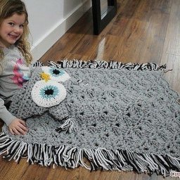 Плед с капюшоном