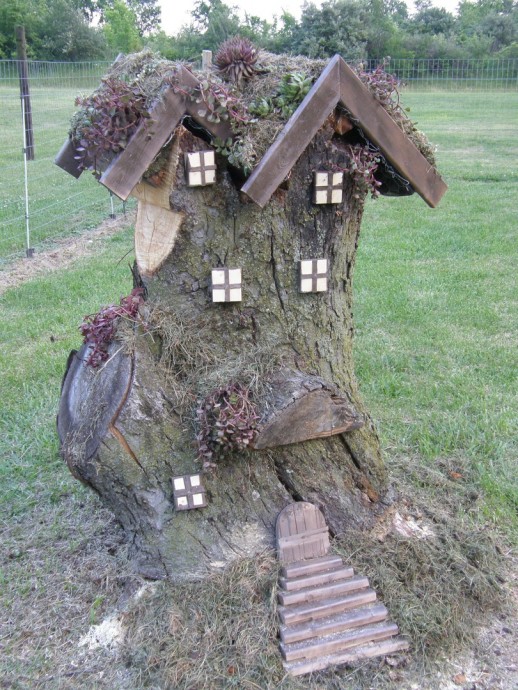 ​Чудесные пни: идеи для вдохновенного творчества