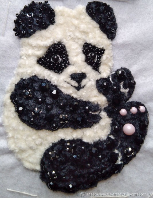 Брошь "Панда"