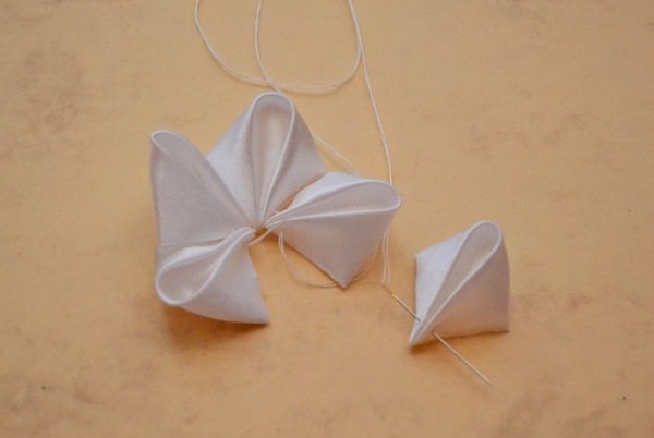 Цветы канзаши