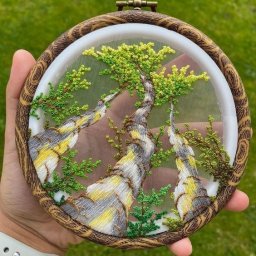 ​Шикарные работы из бисера в пяльцах