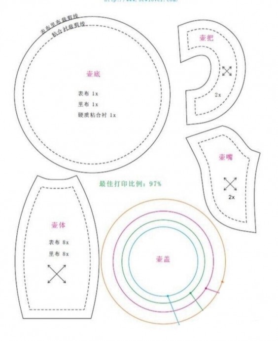 Наши руки не для скуки: чайник из ткани
