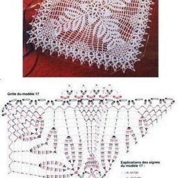 ​Подборка салфеток, связанных крючком