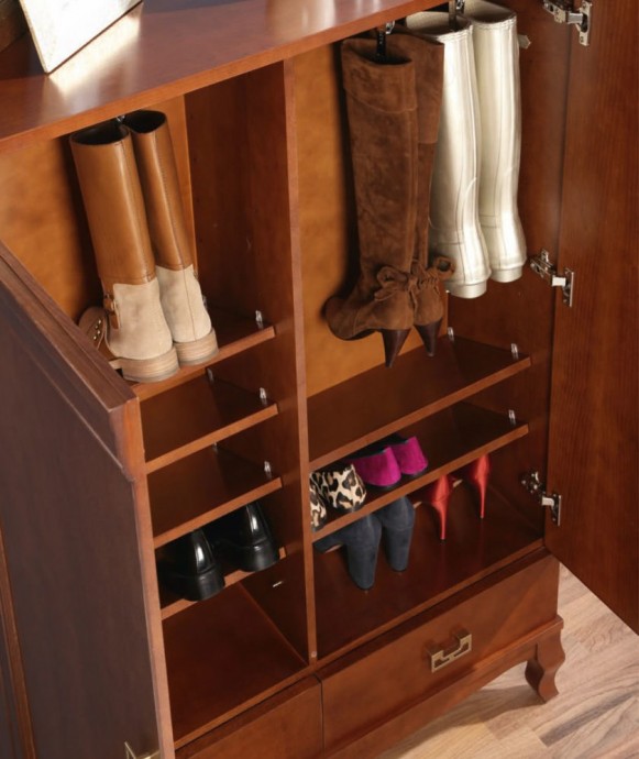 Самые разные идеи тумбочек для обуви