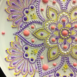 Вдохновляющие идеи для точечной росписи