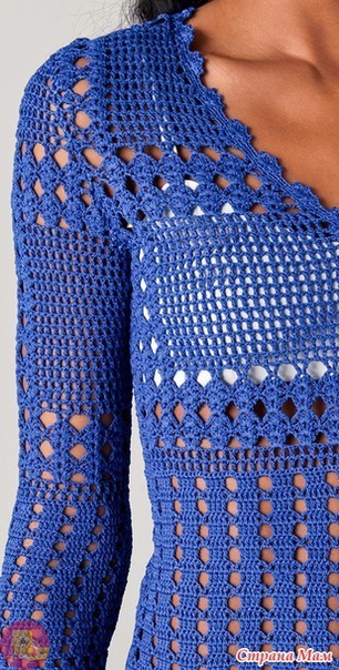 Кофточка "Сокровища синего моря" Кофточка "Сокровища синего моря"