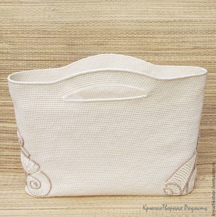 Сумка с ракушками и морскими звездами Сумка с ракушками и морскими звездами