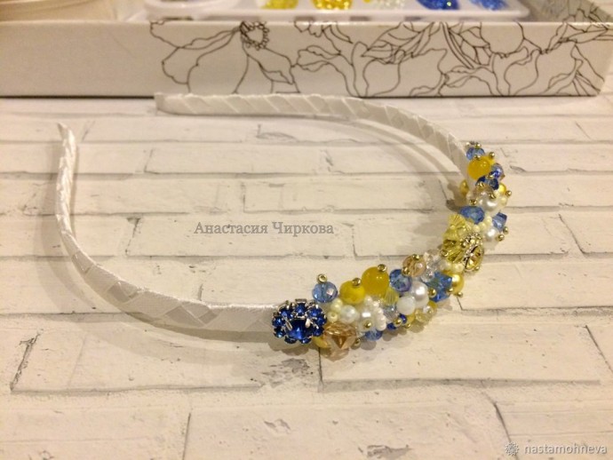 Шикарный ободок для волос