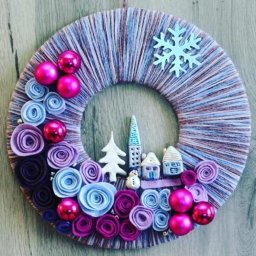 Волшебные поделки из картона и пряжи