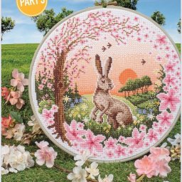 ​Вышиваем кролика весной