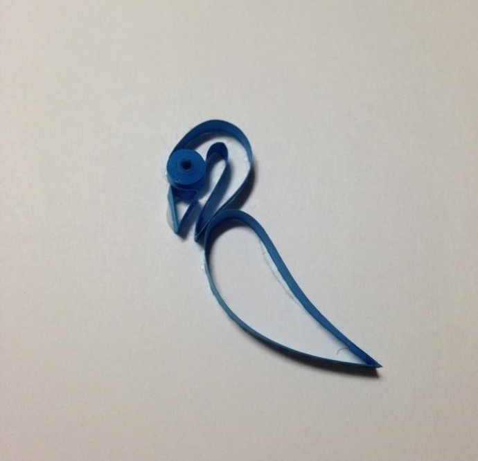 Павлины в технике квиллинг