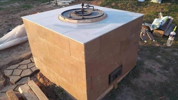 ​Самодельный тандыр