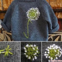 ​Свитер с одуванчиком