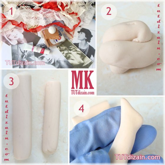 Закладка для книги с ножками