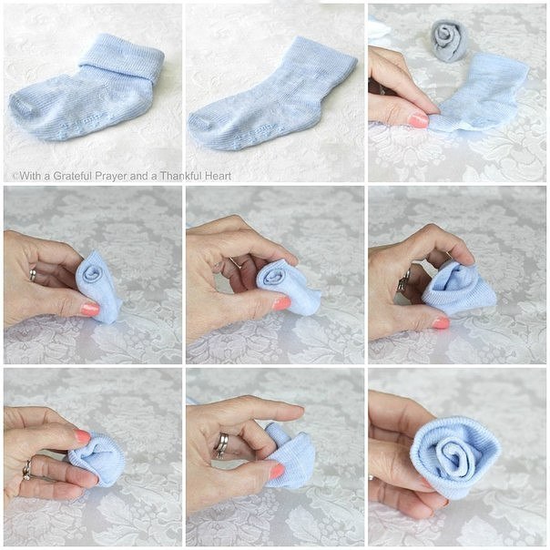 Букет из носков: оригинальная идея упаковки подарка