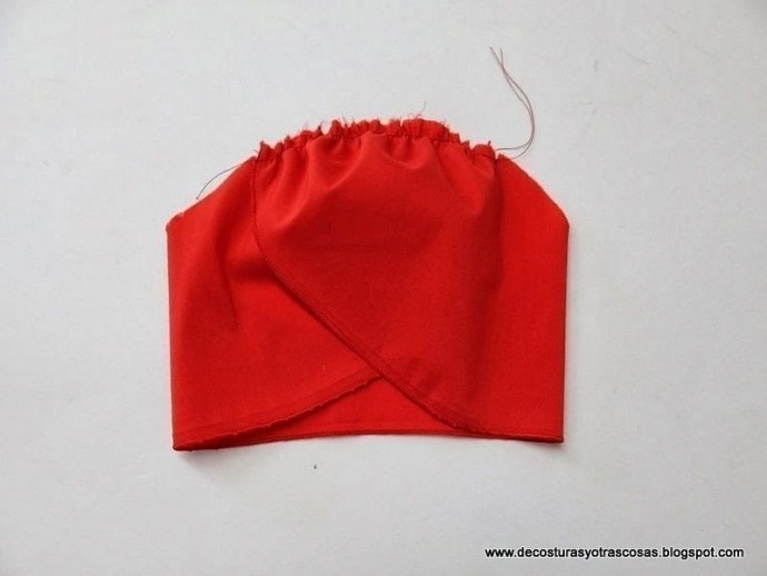 Интересный рукав для блузки или платья