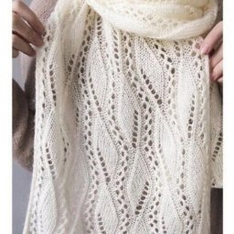 ​Красивый узор для шарфа