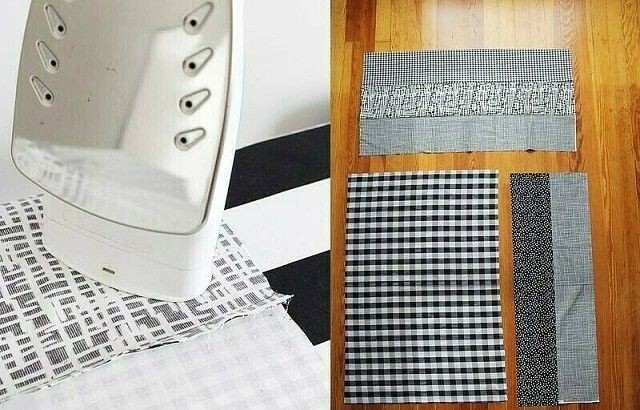 Простое одеяло в лоскутной технике