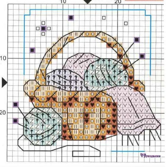 Вышивки в копилочки