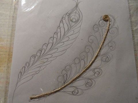 Украшения в технике филигрань