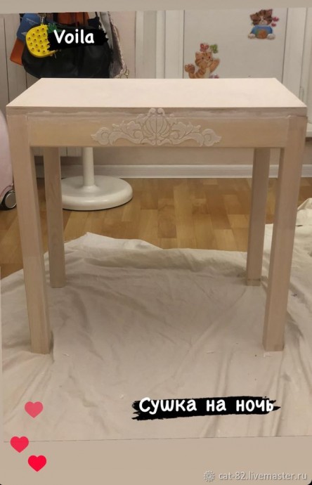 Туалетный столик собственными руками
