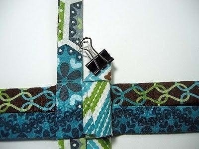 Звездочка из ткани Звездочка из ткани