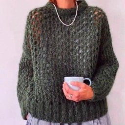 Прекрасный джемпер спицами