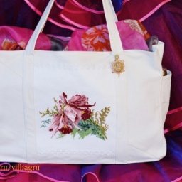 Мастер-класс по пошиву летней джинсовой сумки с вышивкой