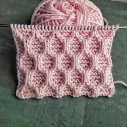 ​Плотный теплый узор