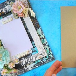 Альтер-скрап фоторамка
