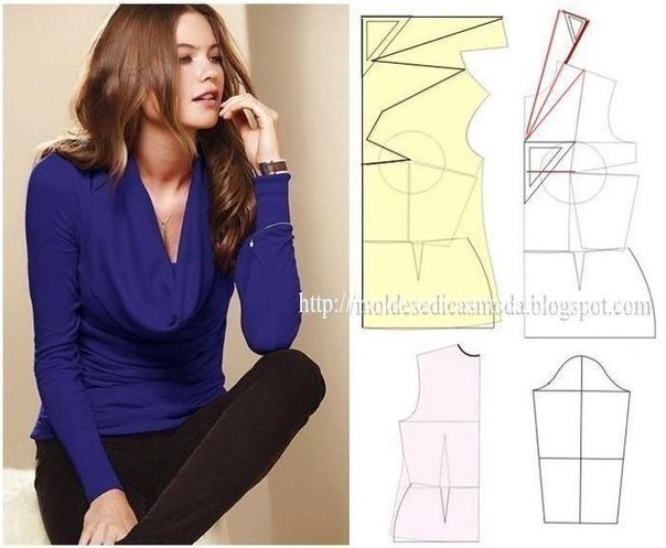 Моделирование легких летних блуз Моделирование легких летних блуз