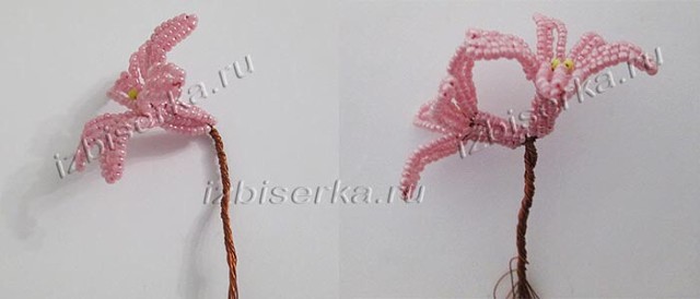 Очень красивый гиацинт из бисера