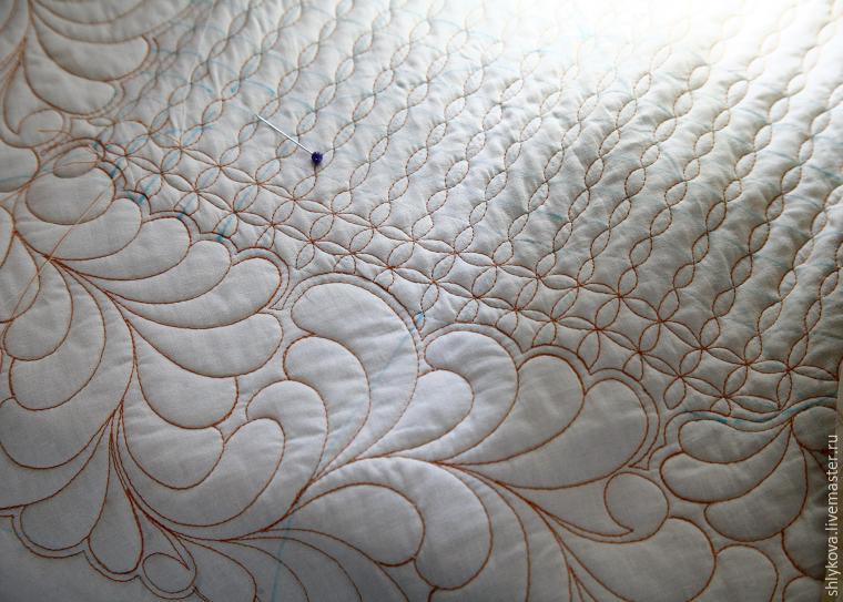 Одеяло в технике квилтинга