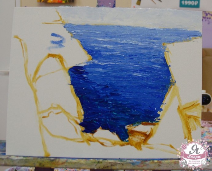 Пошаговый мастер-класс: «Бухта»