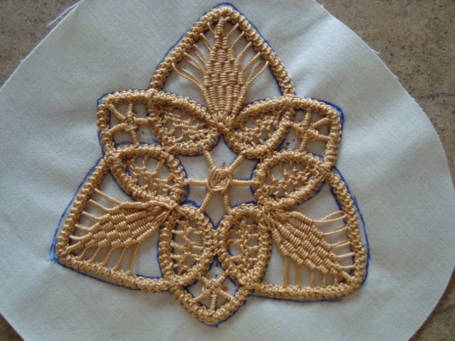 Румынское шнурковое кружево: мастер-класс