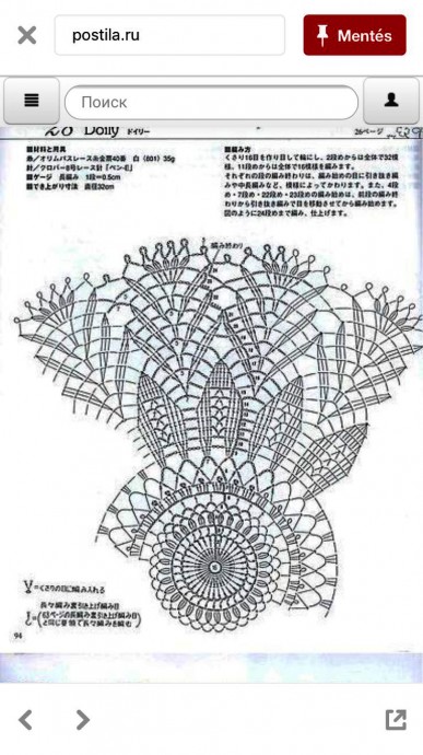 Вяжем красивые салфетки