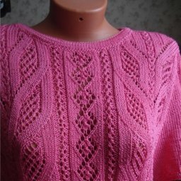 Жар-птица: невероятная красота вязаной вещи