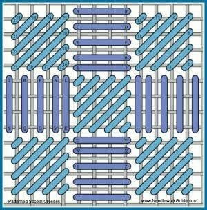 Декоративные стежки в разных техниках