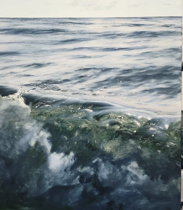 Художник Irina Cumberland: прохладное прикосновение воды в летнюю жару