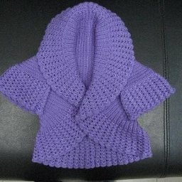 Как связать болеро из прямоугольника