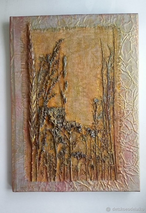 Панно с сухоцветами