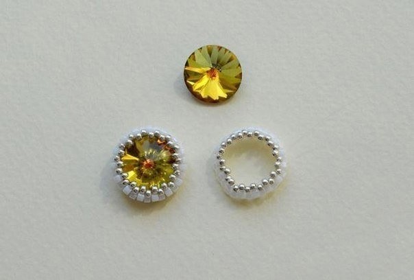 Брошь в виде совушки