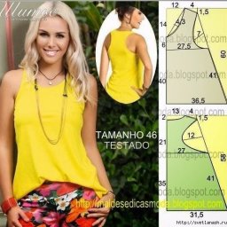 ​Моделирование лёгких блузочек